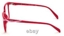 Emilio Pucci Ep 5133 066 Lunettes De Vue Optiques En Plastique Rouge Brillant Cadre 55-15-140 Rx