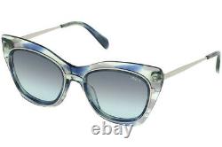 Emilio Pucci Ep109 Vert Multi Color MIX 92w Cat Eye Sunglasses 55-19-145 __gvirt_np_nn_nnps<__ Ep0109