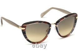 Emilio Pucci Ep11 20b MIX Multi Colored Cat Sunglasses Frame 56-19-135 Ep0011