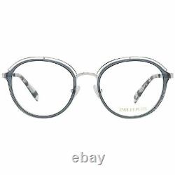 Emilio Pucci Ep5075 Femmes Argent Cadre Optique Plastique Full Rim Lunettes Rondes