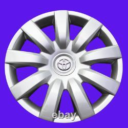 Enjoliveurs de roue 15 pouces pour Camry 2000–2012+ 01 02 03 04 05 06 07 08 09, lot de 4 pièces
