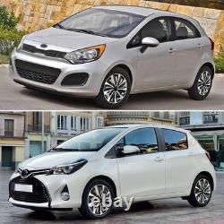 Ensemble de 4 enjoliveurs de roues de voiture universels de 16,5 pouces élégants