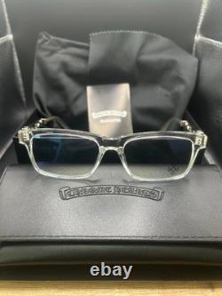 Ensemble de lunettes unisexes Chrome Hearts avec pochette anti-poussière et chiffon en microfibre
