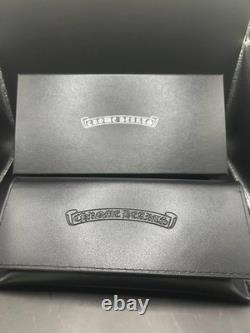 Ensemble de lunettes unisexes Chrome Hearts avec pochette anti-poussière et chiffon en microfibre