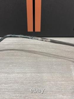 Ermenegildo Zegna EZ 5266 012 Monture de lunettes aviateur argentée à demi-rim 59-14-145