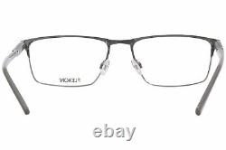 Flexon E1014 033 Lunettes De Vue Gunmetal Pour Homme Cadre Optique Full Rim 56mm