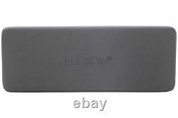 Flexon E1120 001 Lunettes De Vue Homme Cadre Optique Rectangulaire À Rim Plein Noir 54mm