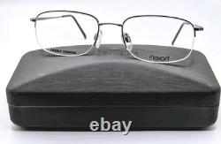 Flexon par Marchon 606 Gunmetal lunettes de créateur authentiques 54-19