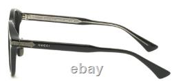 Gucci GG0066O 001 50 Montures de lunettes de créateur noires et argentées 50-20