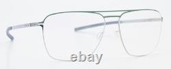 IC! BERLIN Lunettes Bayamo Argent Rosée du Matin Pilote Carré Léger Fines