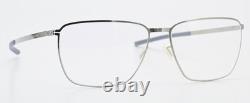 IC! BERLIN Lunettes Khamseen Chrome Brillant Carré Léger Flexible Fines