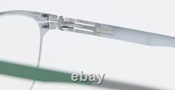 IC! BERLIN Lunettes Mila Z. Argent Rosée Verte Mat Carré
