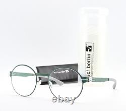 IC! BERLIN Lunettes Priscila W. Argent Rosée du Mat Arrondi Léger