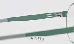 IC! BERLIN Lunettes Priscila W. Argent Rosée du Mat Arrondi Léger