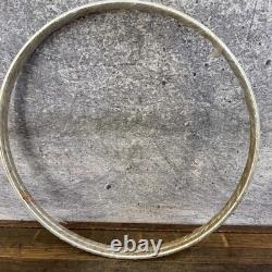 Jante Vintage Martano 700c à boyau, lot de 36 trous, argent, NOS, Italie, vélo de route, sew-up