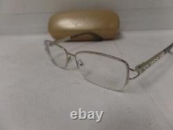Jolies lunettes de vue argentées à demi-monture 453 045 5316 135