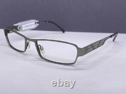 Joop! Montures de lunettes femme Argent Vert Rectangulaire Métal 83087 Cerclage Complet Np