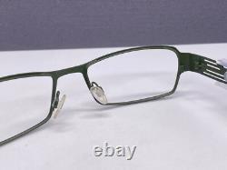 Joop! Montures de lunettes femme Argent Vert Rectangulaire Métal 83087 Cerclage Complet Np