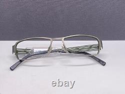 Joop! Montures de lunettes femme Argent Vert Rectangulaire Métal 83087 Cerclage Complet Np