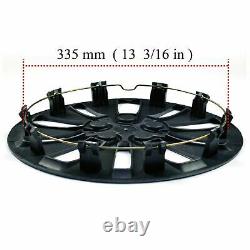 Le Groupe A Wheel Hub Center Caps Cover For 14 Inch Full Rim Wheel 10 Spoke