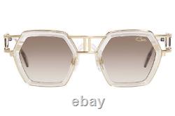 Légendes Cazal 677 003 Lunettes de soleil pour hommes Champagne/Or/Verres dégradés marron 46mm