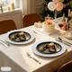 Lot De 100 Assiettes De Pr&eacute;sentation De 13 Pouces En Plastique Argent&eacute;, Motif Vagues En Spirale, D&eacute;coration De Table Pour Mariage
