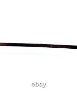 Lunettes Aviateur en Métal Argenté VTG Rodenstock à Monture Demi-Rim MRM 869 52 15 140