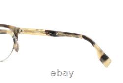 Lunettes Burberry BE2316 3501 marron opale beige corne argent 51 mm avec étui