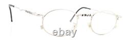 Lunettes CHAI SL1 F919 Vintage années 80 Ronde Ovale Argent Unique Steam Punk Allemagne