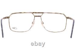 Lunettes Cazal 7084 002 pour hommes, bleu nuit/argent, monture optique à cerclage complet 60 mm