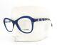 Lunettes Chanel 3299 1483 Polies Bleu Avec Logo Cc Argent 50-19-140