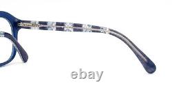 Lunettes Chanel 3299 1483 Polies Bleu avec Logo CC Argent 50-19-140