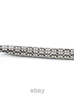 Lunettes Coach demi-cerclées ovales rectangulaires avec logo sur les branches 9081 argent noir 52 17 135