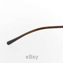 Lunettes De Jante Chanel Demi / Lunettes Logo / 2009 / Bronze / Chanel