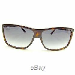 Lunettes De Soleil Authentic Gucci Hommes Femmes Unisexe Full Rim Noir Marron Argent