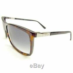 Lunettes De Soleil Authentic Gucci Hommes Femmes Unisexe Full Rim Noir Marron Argent