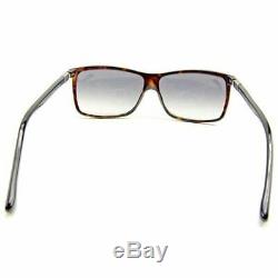 Lunettes De Soleil Authentic Gucci Hommes Femmes Unisexe Full Rim Noir Marron Argent