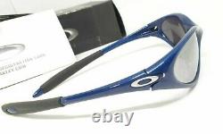 Lunettes De Soleil Oakley Iridium Full Rim USA Blue Frame Race 100% Authentiques