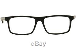 Lunettes De Vue Hugo Boss Pour Hommes 0876 Ypp Cadre Optique Noir / Argent Sur Jante Complète 54mm