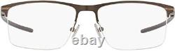 Lunettes De Vue Optiques Oakley Tie Bar Ox 5140-0456 Pewter Nwt Ox5140 56mm