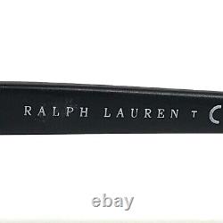 Lunettes De Vue Polo Ralph Lauren Cadres Ph 1123 9050 Argent Noir Demi-tour 54-17-140