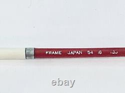 Lunettes De Vue Vintage Handmade Masunaga Style Japon Rouge Blanc Or Sterling Optique