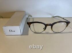 Lunettes Dior Homme pour hommes en écaille de tortue avec monture noire Mod. DIOR0202 G60 + Étui