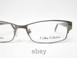 Lunettes En Titane Clair Caldini Collection Tc016 Full Rim Frame Unisex Grey Trend