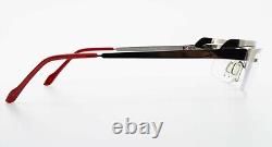 Lunettes Eye'Dc Modèle V585 028 51-21 120 Demi-monture en métal argenté flexible
