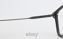 Lunettes Feb31st Marc Silver en bois marron mat, rectangulaires carrées, ultra légères M