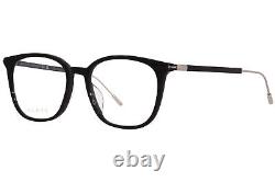 Lunettes Gucci GG1276OK 001 pour homme noires/argentées à monture pleine forme carrée 54mm