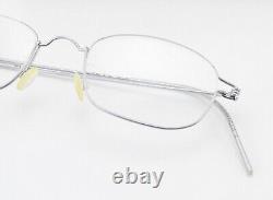 Lunettes Lindberg Spectacles Aquila 45-19 Cerclées en Titane Argent Satiné