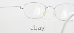 Lunettes Lindberg Spectacles Aquila 45-19 Cerclées en Titane Argent Satiné