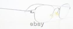 Lunettes Lindberg Spectacles Aquila 45-19 Cerclées en Titane Argent Satiné